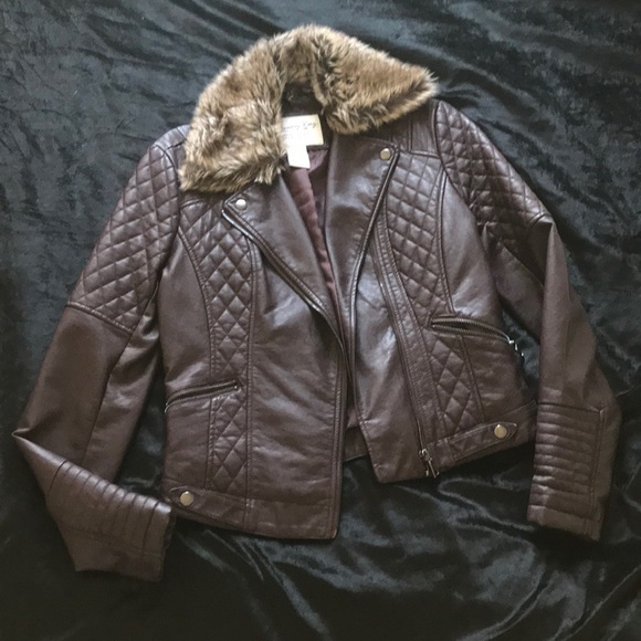 American Rag Jackets & Blazers - Faux leather jacket beautiful color!